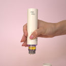 Scalp Applicator which dispenses scalp oil and massages scalp at the same time to stimulate follicles for longer healthier hair.