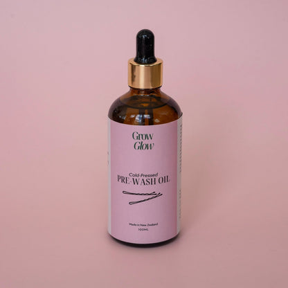 Grow Glow Hair Oil: Pre - Wash Scalp & Hair Treatment - Grow Glow