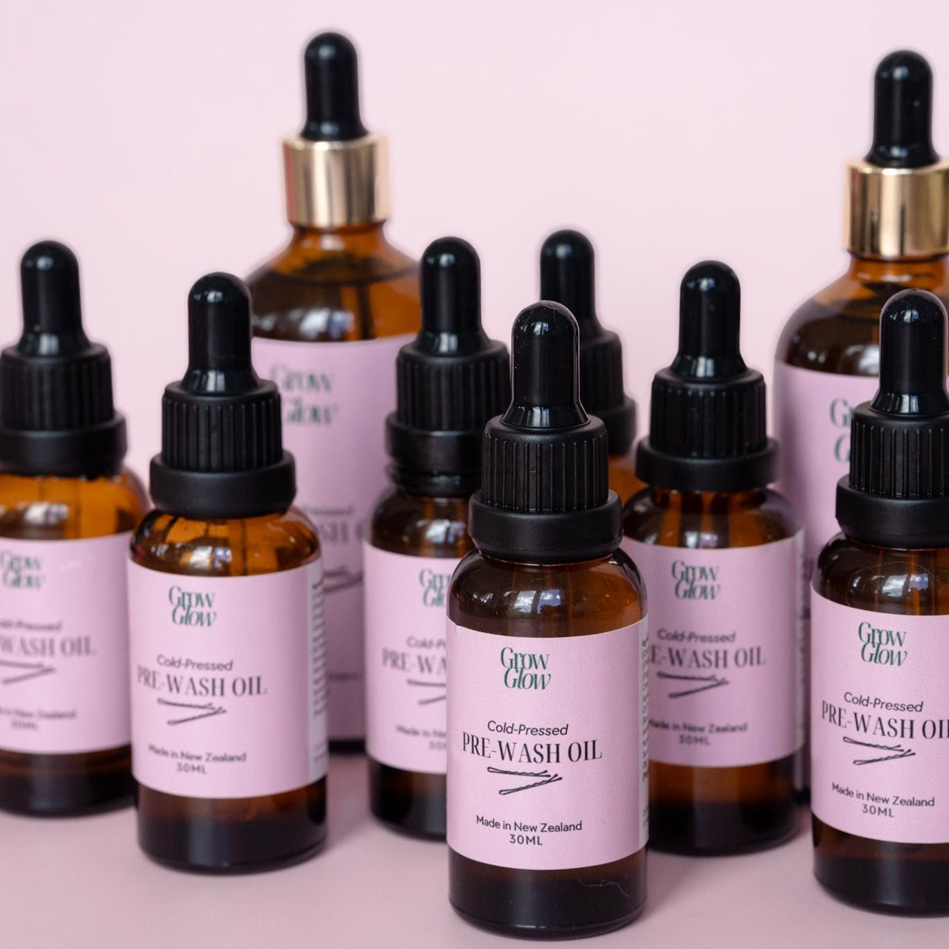 Grow Glow Hair Oil: Pre - Wash Scalp & Hair Treatment - Grow Glow