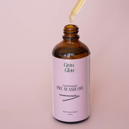 Grow Glow Hair Oil: Pre - Wash Scalp & Hair Treatment - Grow Glow